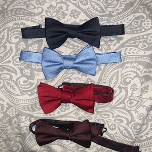 Express bow ties. Used once each.